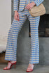 Kate Cooper Bootcut Oval Graphic Print Trousers KCS25118